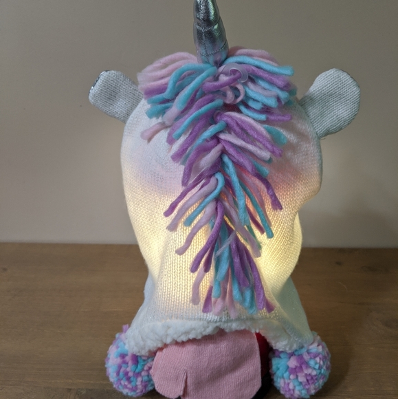 Kids Capelli Unicorn Hat & Mittens Set - Picture 2 of 6